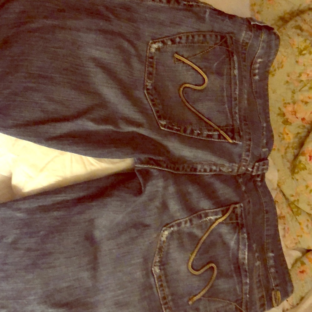 Silver 34/33 frances jeans